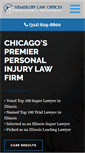 Mobile Screenshot of chicagoinjurylawyer.pro